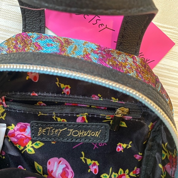 Betsey Johnson Mini Backpack Purse Cross Body Bag NEW NWT Embellished DragonFly - Picture 10 of 11